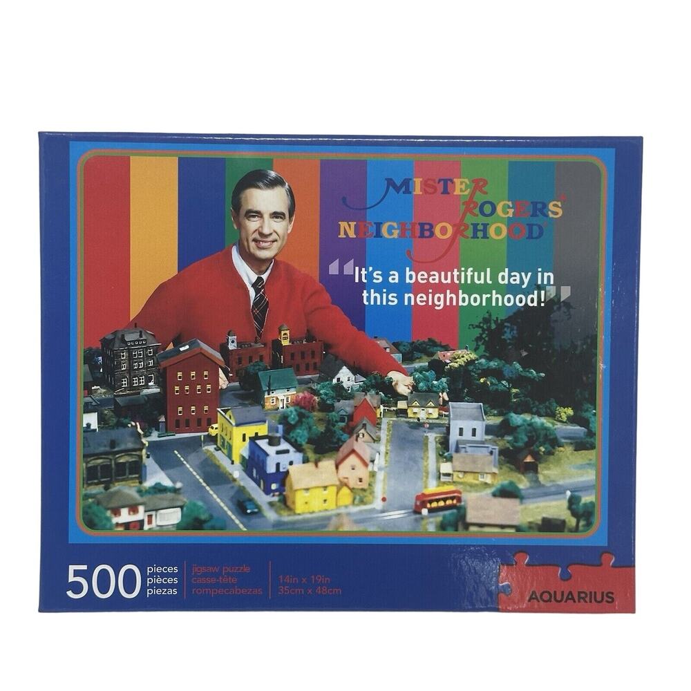 Aquarius Mr. Rogers 500 Piece Pizzle